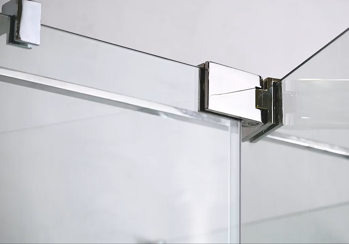 Душова кабіна без піддону Koer SR SC02-120x90x200-TR-01 прозрачне стекло Easy Clean 8мм, хром - зображення 11