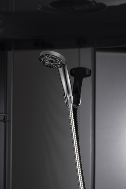 Бокс душовий без гідромасажу Mixxus WAVE SB02-120x80x215-R-FB SATIN з низьким піддоном (MI6893) - изображение 14
