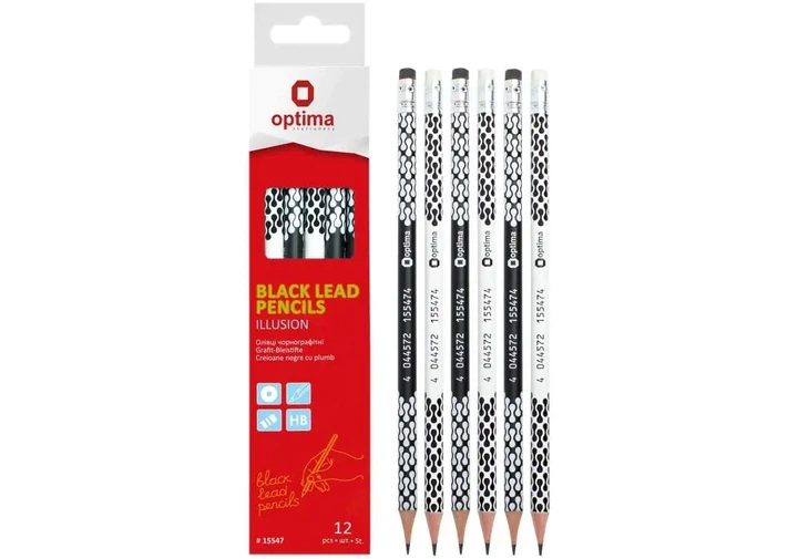 Олівець OPTIMA O15547 Різнокольоровий shop (4044572155474) - изображение 2