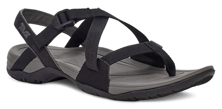 Жіночі сандалі Teva Ascona Cross Strap чорні босоніжки повсякденні Розмір 38 - Фото 2 Жіночі сандалі Teva Ascona Cross Strap чорні босоніжки повсякденні Розмір 38 - изображение 2