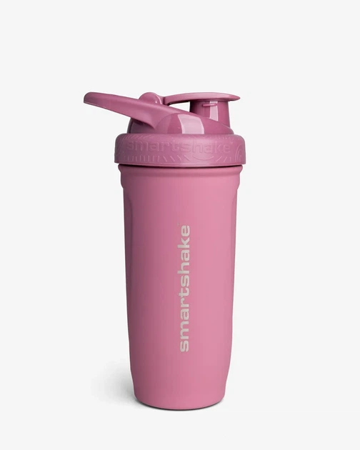 Спортивный шейкер SmartShake из нержавеющей стали 900 мл розовый - изображение 9