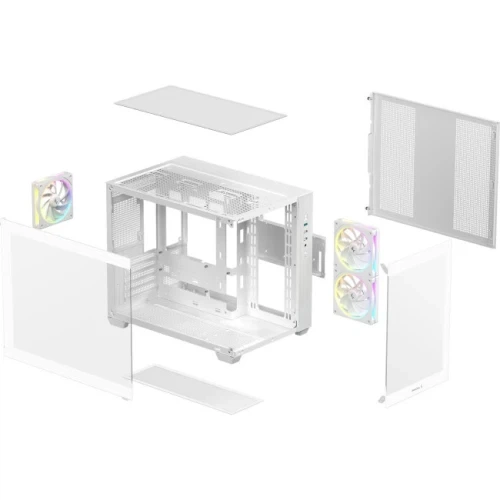 Корпус Deepcool CG330 3F, White (R-CG330-WHNGM3-G) - изображение 10