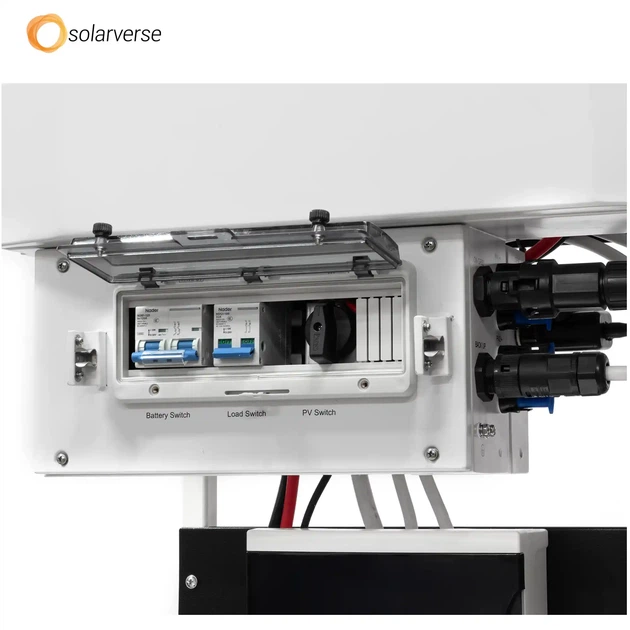 Система зберігання енергії Solarverse SVS-1KS5K1-SV14.3K1-1 4.6kW 14.3kWh 1BAT LiFePO4 6000 циклів - зображення 11