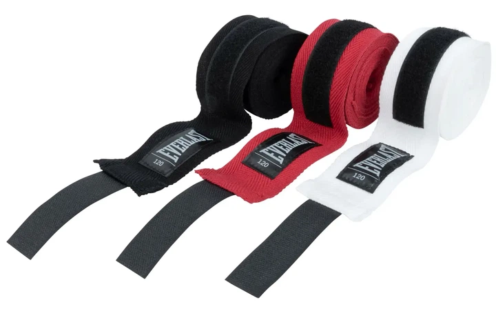 Бинти Everlast Нейлон 120 см Черный Белый Красный - Фото 5 Бинти Everlast Нейлон 120 см Черный Белый Красный - изображение 5