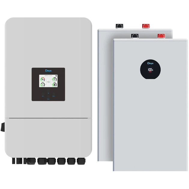 Система хранения энергии DEYE SV-3DE20K1-LDE32K1-1 20kW 32.2kWh 2BAT LiFePO4 ≥6000 циклов (SV-3DE20K1-LDE32K1-1) - Фото 1 Система хранения энергии DEYE SV-3DE20K1-LDE32K1-1 20kW 32.2kWh 2BAT LiFePO4 ≥6000 циклов (SV-3DE20K1-LDE32K1-1) - изображение 1