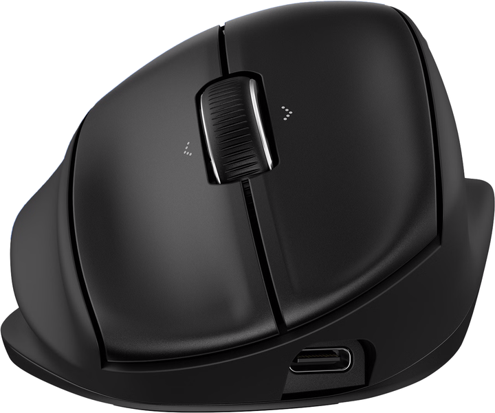 Mysz HP Tilt Ergonomic 720M Wireless Black (BH0Z4AA#ABB) - Zdjęcie 2 Mysz HP Tilt Ergonomic 720M Wireless Black (BH0Z4AA#ABB) - obraz 2