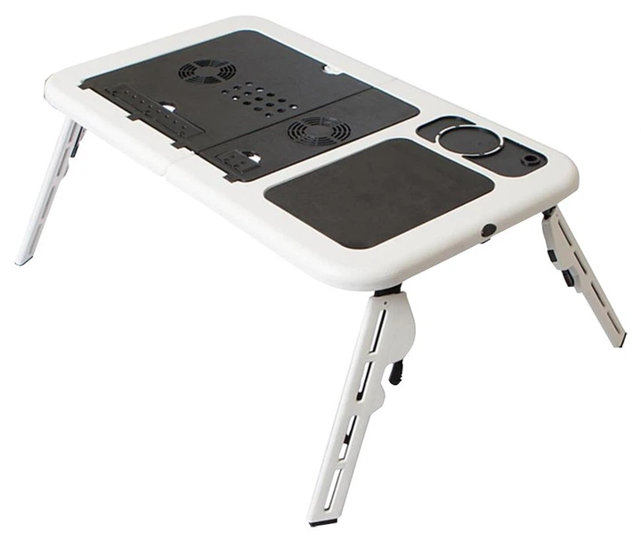 Столик-подставка для ноутбука с охлаждением E-Table - Фото 1 Столик-подставка для ноутбука с охлаждением E-Table - изображение 1