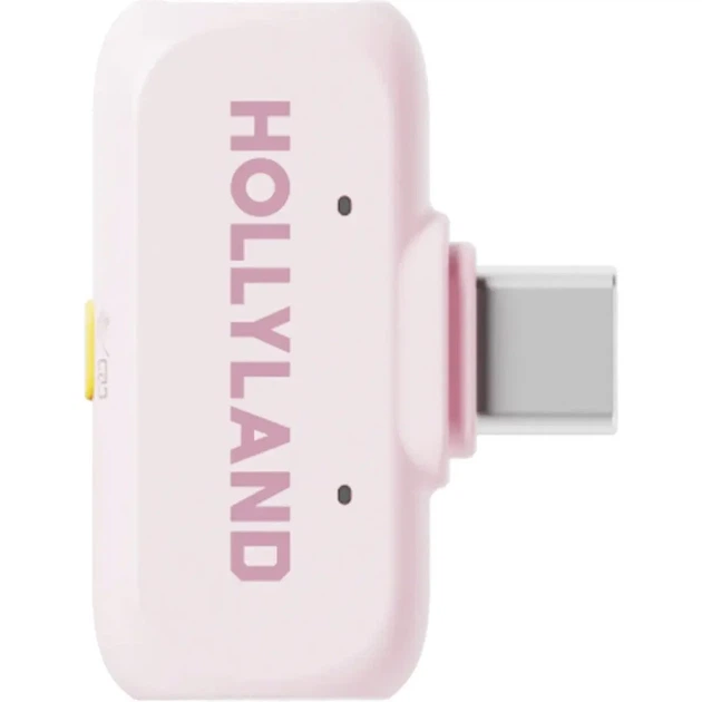 Микрофонная радиосистема Hollyland Lark A1 Combo 2TX + RX/Lightning + RX/USB-C Pink [169623] - изображение 3