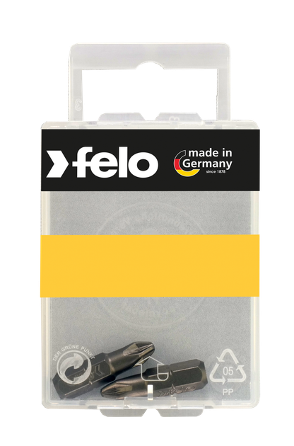 Бита FELO PZ2x25 мм INDUSTRIAL блистер 2 шт (02102036) - Фото 2 Бита FELO PZ2x25 мм INDUSTRIAL блистер 2 шт (02102036) - изображение 2