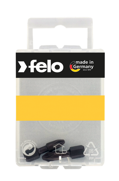Бита FELO PZ1х25 мм IMPACT блистер 2 шт (02101241) - Фото 2 Бита FELO PZ1х25 мм IMPACT блистер 2 шт (02101241) - изображение 2