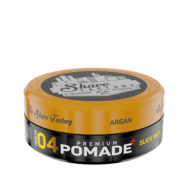 Помада для укладки волос The Shave Factory 04 Argan Oil Pomade 150 мл - Фото 1 Помада для укладки волос The Shave Factory 04 Argan Oil Pomade 150 мл - изображение 1