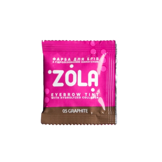 Краска для бровей Zola 05 Graphite 5 мл + Окислитель 5 мл - Фото 1 Краска для бровей Zola 05 Graphite 5 мл + Окислитель 5 мл - изображение 1