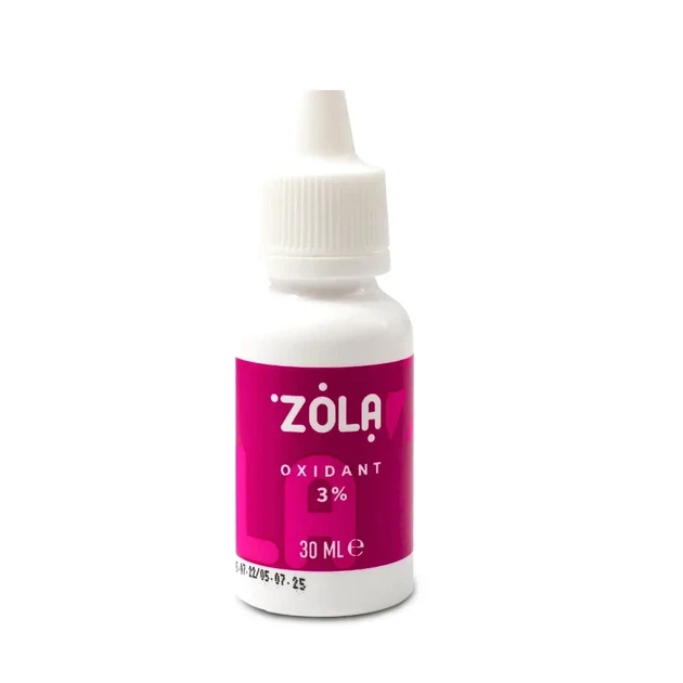 Окислитель для краски Zola 3%, 30 мл - Фото 1 Окислитель для краски Zola 3%, 30 мл - изображение 1