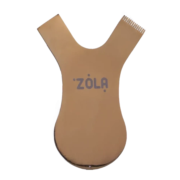 Аплікатор-гребінець металевий Zola Comb Applicator золотий - Фото 1 Аплікатор-гребінець металевий Zola Comb Applicator золотий - зображення 1
