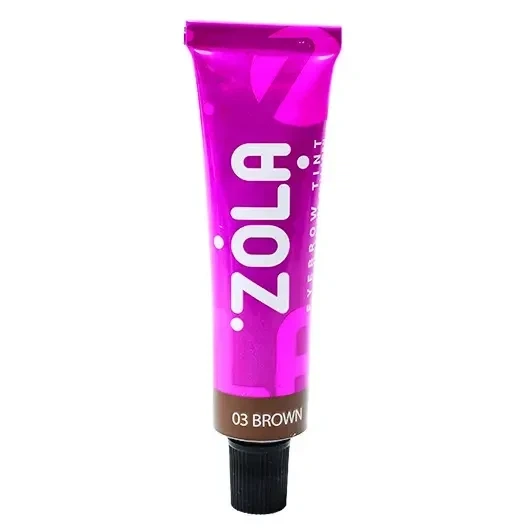 Краска для бровей Zola 03 Brown, 15 мл - Фото 1 Краска для бровей Zola 03 Brown, 15 мл - изображение 1