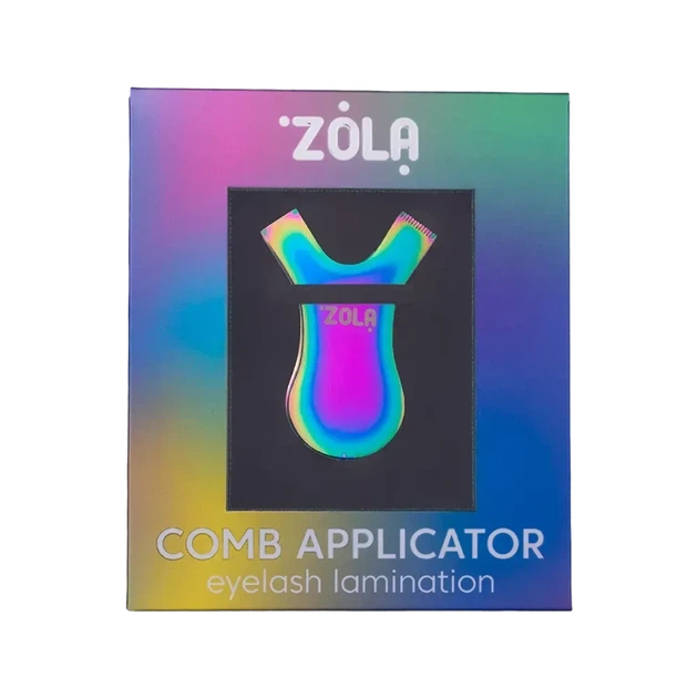 Аплікатор-гребінець металевий Zola Comb Applicator градієнт - зображення 2