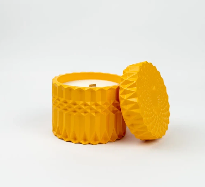 Аромасвічка ROMANTIC TEA SPA YELLOW 100% WOOD WAX 200g 42h Гранд Презент NAC 1081 - Фото 3 Аромасвічка ROMANTIC TEA SPA YELLOW 100% WOOD WAX 200g 42h Гранд Презент NAC 1081 - изображение 3