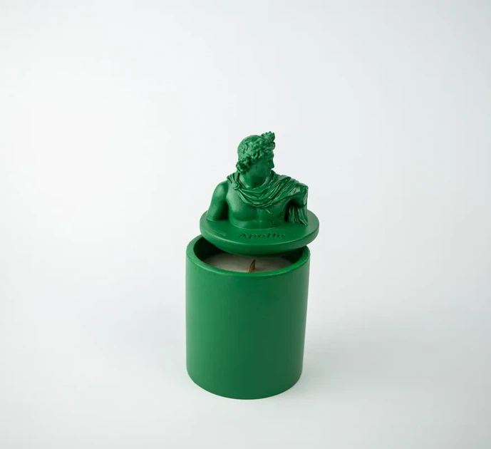 Аромасвічка APOLLO BURLEY VANILLA GREEN 100% WOOD WAX 165g 35h Гранд Презент NAC 1023GR - Фото 3 Аромасвічка APOLLO BURLEY VANILLA GREEN 100% WOOD WAX 165g 35h Гранд Презент NAC 1023GR - изображение 3