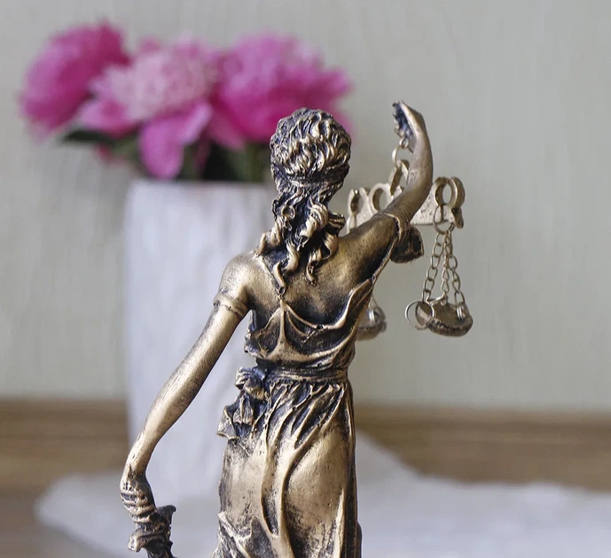 Фемида мало 29 см СП313-3 бронза Гранд Презент СП313-3 бронза - изображение 3