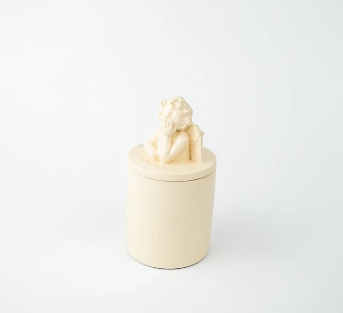 Аромасвічка CUPID SANTAL PEARL 100% WOOD WAX 165g 35h Гранд Презент NAC 1038PE - изображение 3
