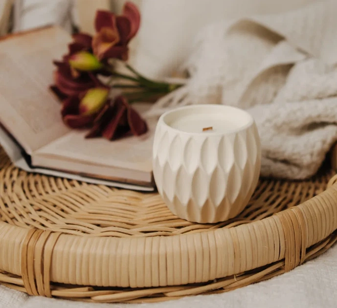 Аромасвічка RELAX KAKI BEIGE 100% WOOD WAX 240g 50h Гранд Презент NAC 1099 - Фото 1 Аромасвічка RELAX KAKI BEIGE 100% WOOD WAX 240g 50h Гранд Презент NAC 1099 - изображение 1