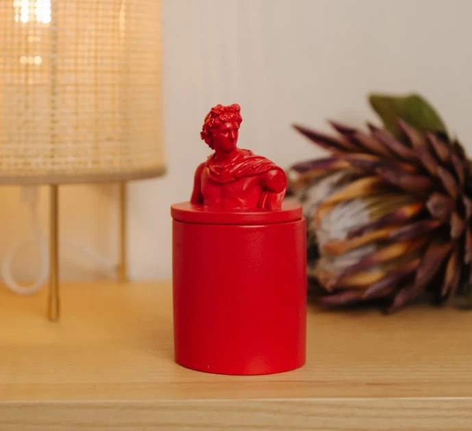 Аромасвічка APOLLO BURLEY VANILLA RED 100% WOOD WAX 165g 35h Гранд Презент NAC 1021R - изображение 6