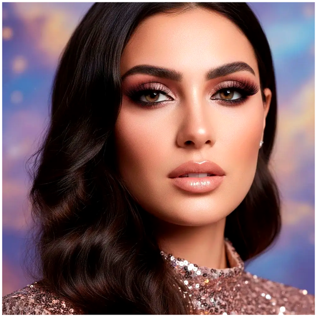 Магнитные ресницы многоразовые с подводкой и пинцетом 4 пары черные GlamLash LS-2577 - изображение 6