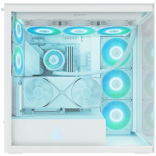 Корпус Arctic Xtender VG Clear Glass White (ACPCC00017A) - изображение 3