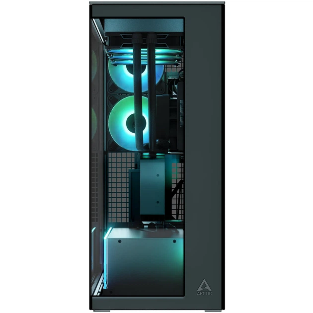 Корпус Arctic Xtender VG Mirror Glass Black (ACPCC00019A) - изображение 2