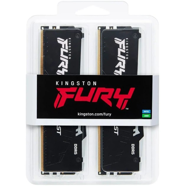 Модуль пам'яті Kingston Fury Beast RGB EXPO Black DDR5-5600 64GB (2x32GB) CL40-40-40 (KF556C40BB2AK2-64) - зображення 4