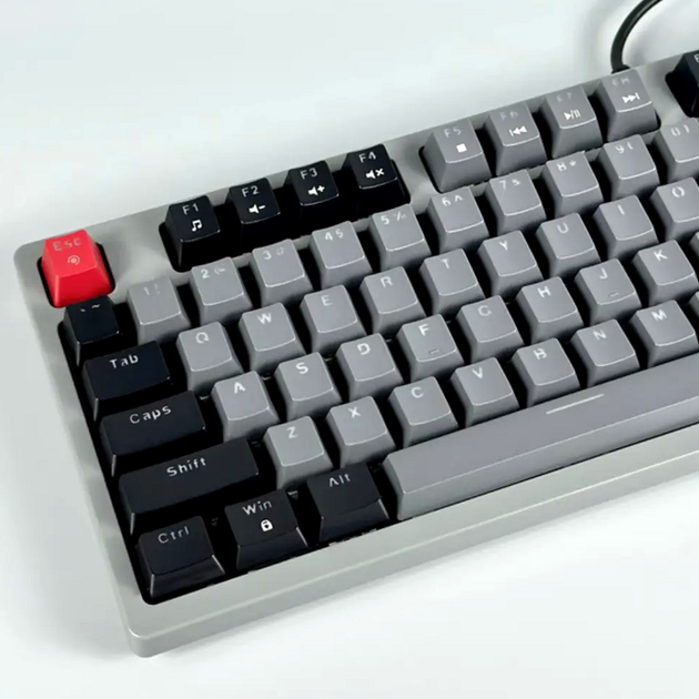 Дротова механічна клавіатура з RGB-підсвіткою 96 клавіш для ПК USB JEDEL TRM-594 - зображення 4