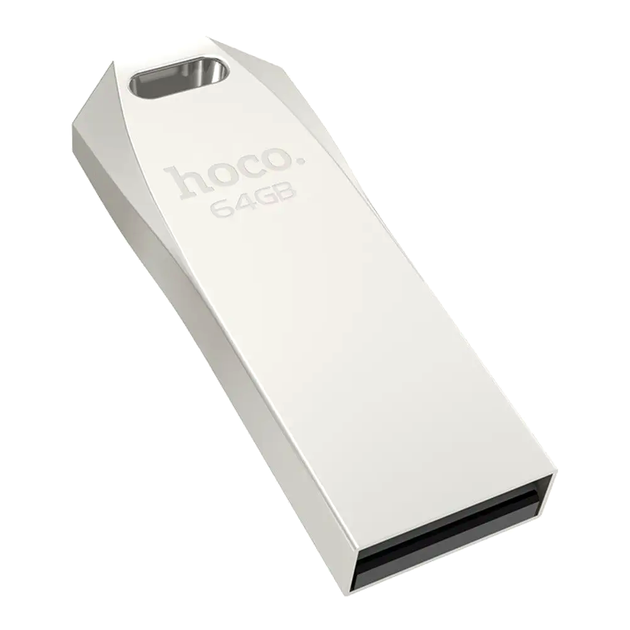 Флеш-накопитель USB 2.0 64 ГБ для ноутбука металлический Hoco LS-2351 - изображение 3