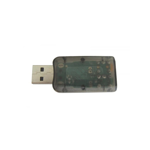 USB-звукова карта Dynamode USB 6 Channel 3D зовнішня, чорна - зображення 2