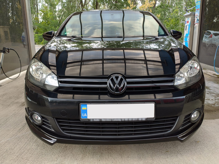 Передня Lip накладка DPT V-2 (під фарбування) для Volkswagen Golf 6 2008-2014 рр - Фото 4 Передня Lip накладка DPT V-2 (під фарбування) для Volkswagen Golf 6 2008-2014 рр - зображення 4