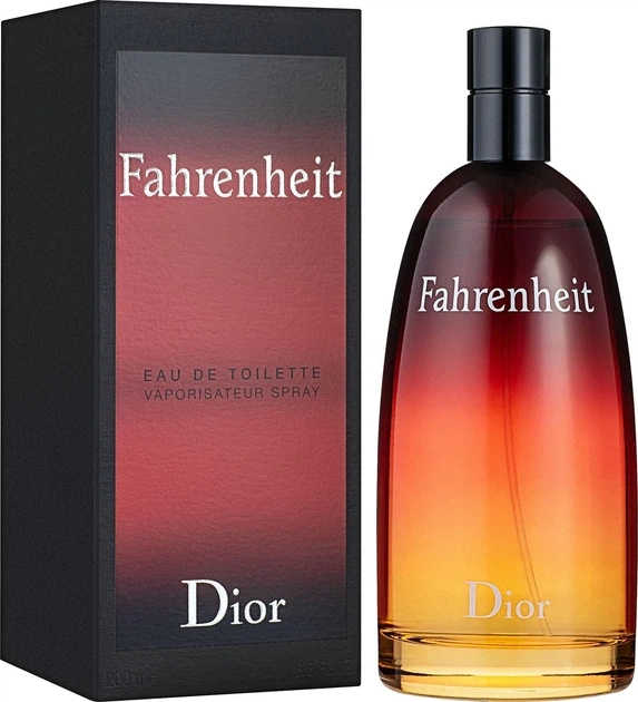 Туалетна вода для чоловіків Dior Fahrenheit 100 ml - Фото 2 Туалетна вода для чоловіків Dior Fahrenheit 100 ml - изображение 2