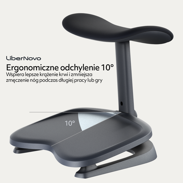Ergonomiczny podnóżek LiberNovo Omni StepSync Footrest Space Black (CP-GW-0000002-00-01) - Zdjęcie 10 Ergonomiczny podnóżek LiberNovo Omni StepSync Footrest Space Black (CP-GW-0000002-00-01) - obraz 10