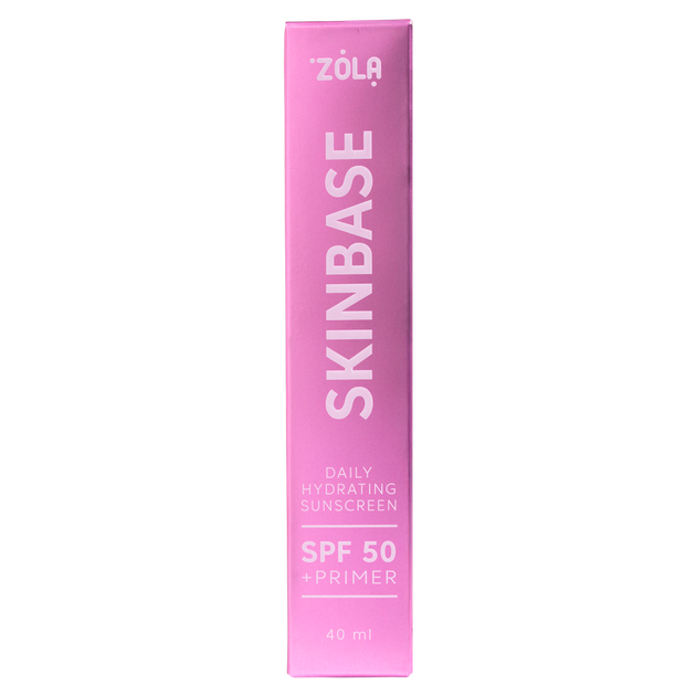 Крем увлажняющий солнцезащитный Zola SPF 50 Skinbase 40 мл - изображение 2