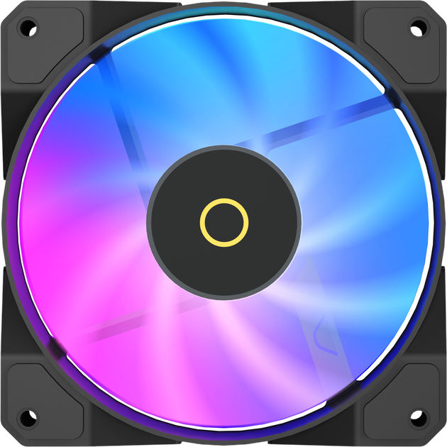 Вентилятор OCYPUS BETA F12 ARGB Black (BETA-F12-BK1AM00X-GL) - изображение 2
