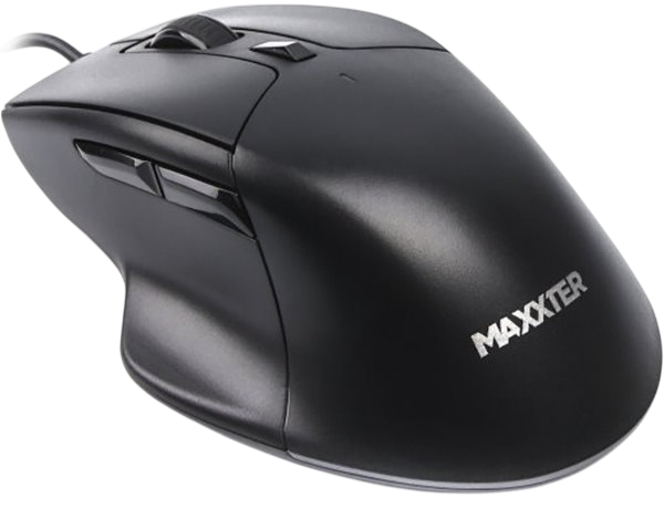 Мышь Maxxter Mc-6B01 Black - Фото 1 Мышь Maxxter Mc-6B01 Black - изображение 1