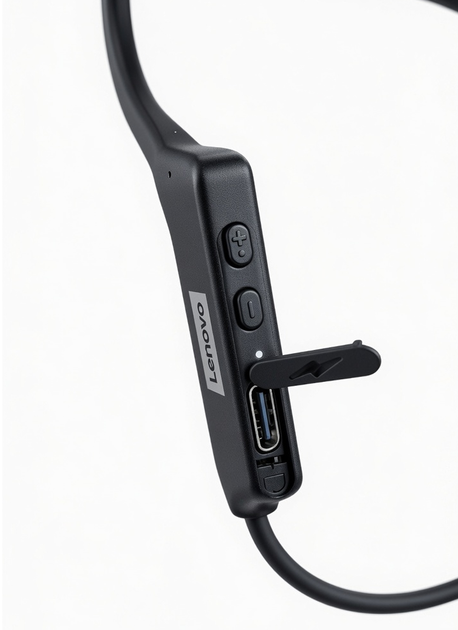 Костные наушники Lenovo Thinkplus X4 Bluetooth, беспроводная наушники с встроенным микрофоном, открытое ухо, до 7 часов работы + Подарок Кабель быстрой зарядки - изображение 10