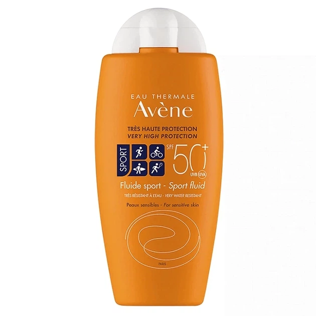Солнцезащитный крем Avene Sport Fluid SPF50+ 100 мл (3282770101362) - Фото 1 Солнцезащитный крем Avene Sport Fluid SPF50+ 100 мл (3282770101362) - изображение 1