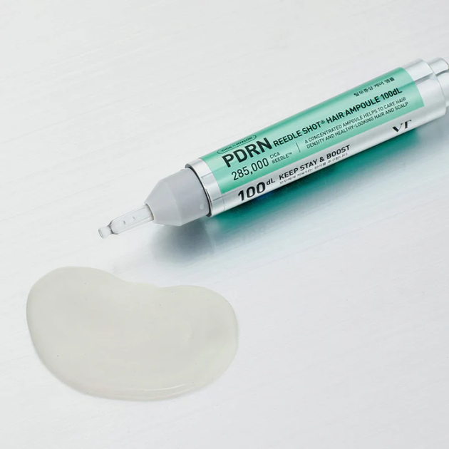 Высококонцентрированная ампула для волос VT Cosmetics PDRN Reedle Shot Hair Ampoule 100dL 15 мл. - изображение 3