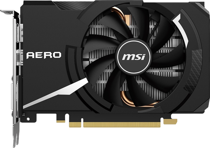 Видеокарта GeForce GTX 1650 Super 4GB MSI Aero ITX OC (GTX 1650 SUPER AERO ITX OC) Б/У - изображение 2