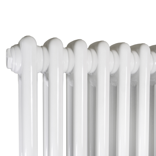 Дизайнерский радиатор Warm Well Column 2 1800×380 вертикальный, белый глянцевый - изображение 3