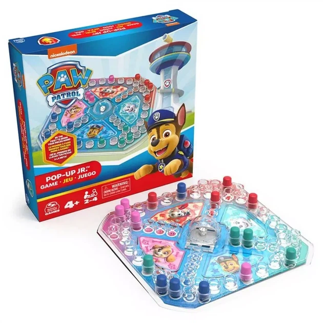 Настольная игра Paw Patrol с кнопкой мини (SM98283/6066831) - Фото 2 Настольная игра Paw Patrol с кнопкой мини (SM98283/6066831) - изображение 2