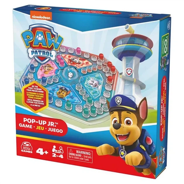 Настольная игра Paw Patrol с кнопкой мини (SM98283/6066831) - Фото 3 Настольная игра Paw Patrol с кнопкой мини (SM98283/6066831) - изображение 3
