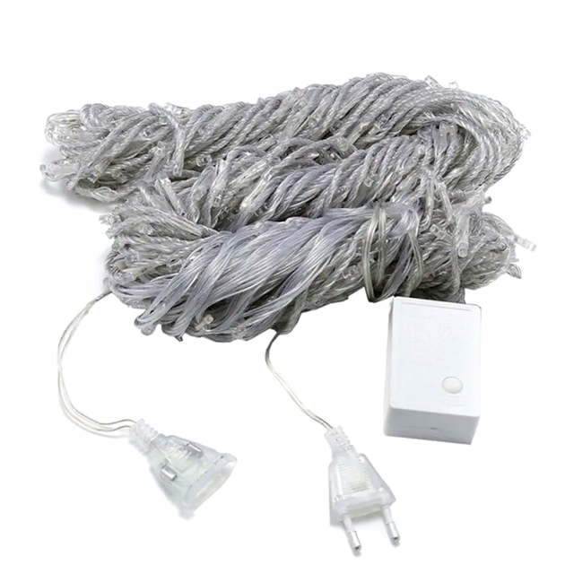 Гирлянда штора 2х2 м 240LED RGB для дома и улицы LS-599 - изображение 3