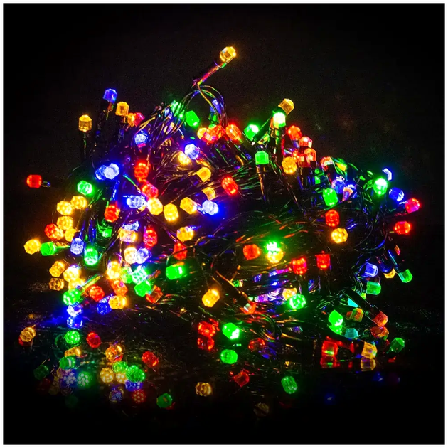 Гирлянда штора 2х2 м 240LED RGB для дома и улицы LS-599 - изображение 7