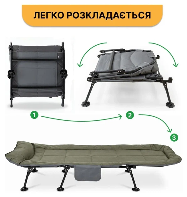 Розкладне ліжко (розкладачка) LEOBRO (FB-S17) (LEO_FB-S17) - изображение 10