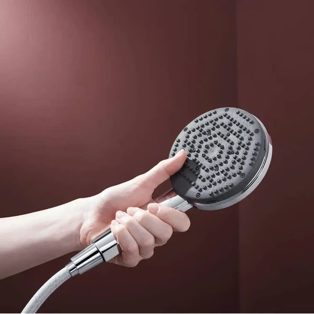 Лейка для душа Hansgrohe Raindance Alive Select S пластик, черный матовый (24500670) - изображение 7